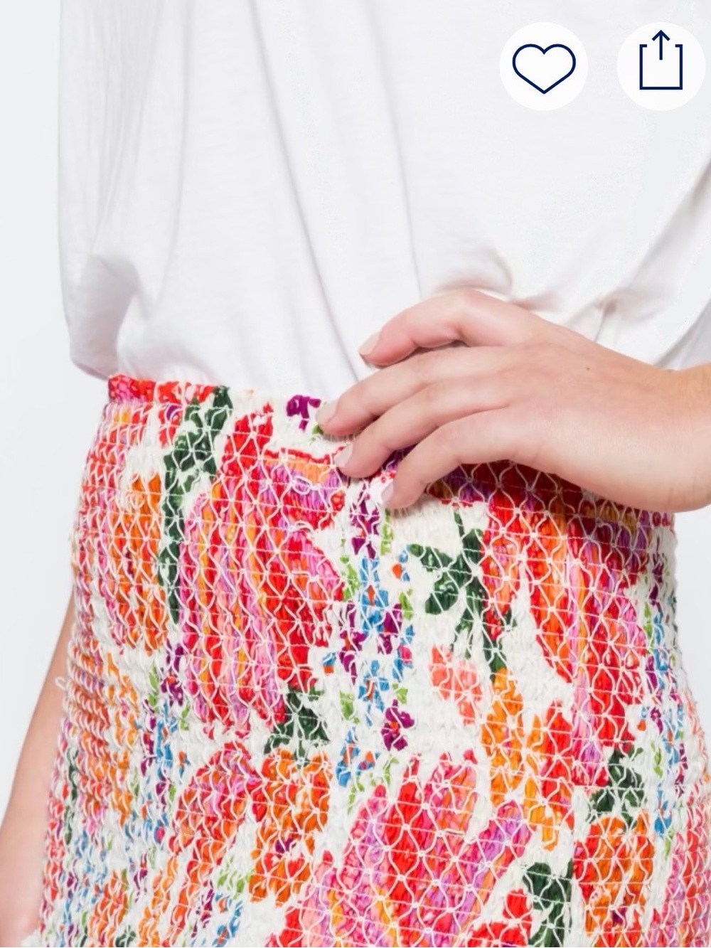 Farm Rio Spring Bananas Mini Skirt - Picture 3 of 4